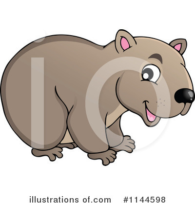 Wombat Clipart #1144598 by visekart