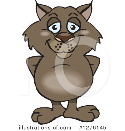 Royalty-Free (RF) Wombat Clipart Illustration by Dennis Holmes Designs - Stock Sample #1276145