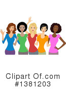 Women Clipart #1381203 by BNP Design Studio