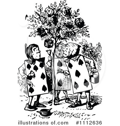 Alice In Wonderland Clipart #1112636 by Prawny Vintage