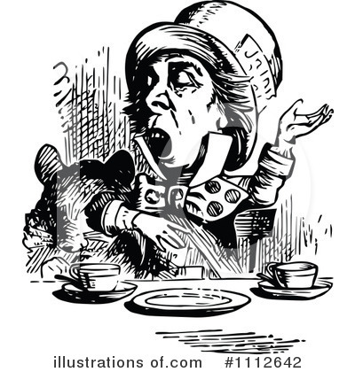 Mad Hatter Clipart #1112642 by Prawny Vintage
