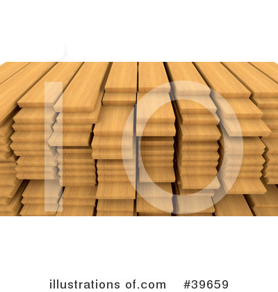 Royalty-Free (RF) Wood Clipart Illustration by KJ Pargeter - Stock Sample #39659