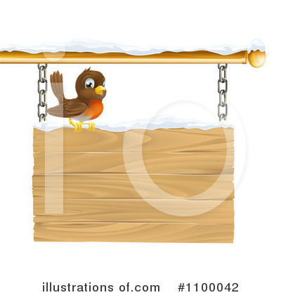 Royalty-Free (RF) Wood Sign Clipart Illustration by AtStockIllustration - Stock Sample #1100042