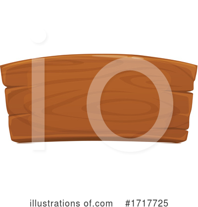 Royalty-Free (RF) Wood Sign Clipart Illustration by Vector Tradition SM - Stock Sample #1717725