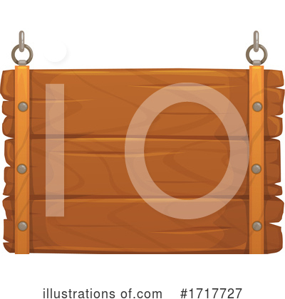Royalty-Free (RF) Wood Sign Clipart Illustration by Vector Tradition SM - Stock Sample #1717727