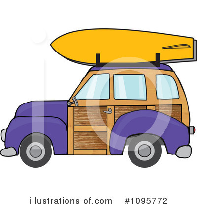 Royalty-Free (RF) Woodie Clipart Illustration by djart - Stock Sample #1095772