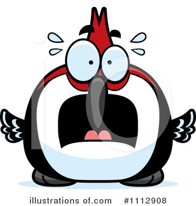 Royalty-Free (RF) Woodpecker Clipart Illustration by Cory Thoman - Stock Sample #1112908