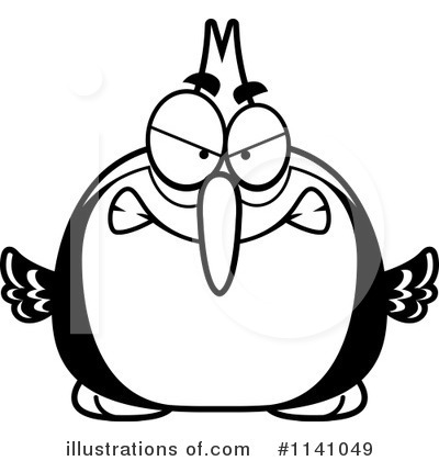 Royalty-Free (RF) Woodpecker Clipart Illustration by Cory Thoman - Stock Sample #1141049
