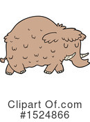Woolly Mammoth Clipart #1524866 by lineartestpilot