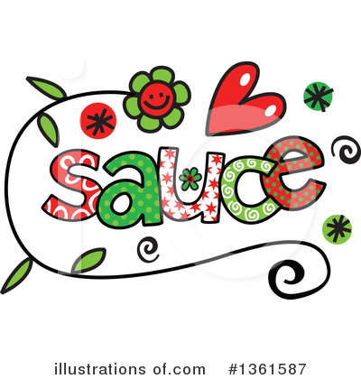 Royalty-Free (RF) Word Clipart Illustration by Prawny - Stock Sample #1361587
