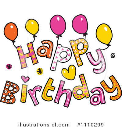 Happy Birthday Clipart #1110299 by Prawny