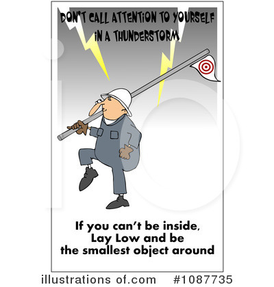 Royalty-Free (RF) Work Safety Clipart Illustration by djart - Stock Sample #1087735