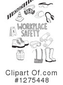 Work Safety Clipart #1275448 by David Rey