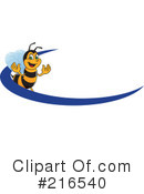 Worker Bee Character Clipart #216540 by Mascot Junction