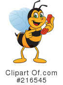 Worker Bee Character Clipart #216545 by Mascot Junction