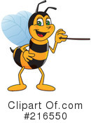 Worker Bee Character Clipart #216550 by Mascot Junction