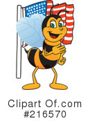 Worker Bee Character Clipart #216570 by Mascot Junction