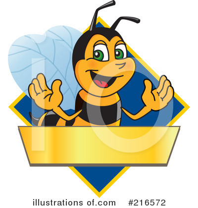 Worker Bee Character Clipart #216572 by Toons4Biz
