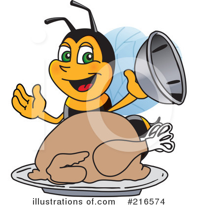 Worker Bee Character Clipart #216574 by Toons4Biz