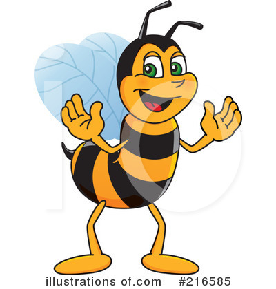 Bee Clipart #216585 by Toons4Biz