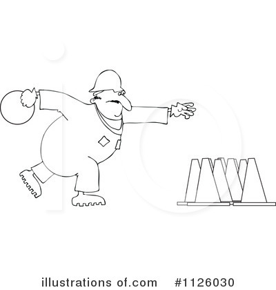 Royalty-Free (RF) Worker Clipart Illustration by djart - Stock Sample #1126030