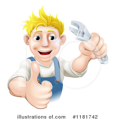 Carpenter Clipart #1181742 by AtStockIllustration