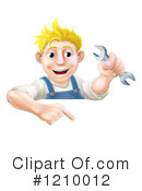 Worker Clipart #1210012 by AtStockIllustration
