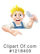 Worker Clipart #1218409 by AtStockIllustration