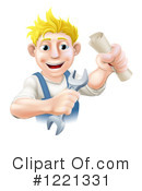 Worker Clipart #1221331 by AtStockIllustration