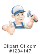Worker Clipart #1234147 by AtStockIllustration