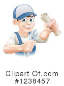 Worker Clipart #1238457 by AtStockIllustration