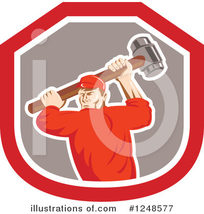 Sledgehammer Clipart #1248577 by patrimonio