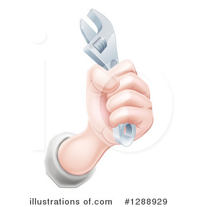 Wrench Clipart #1288929 by AtStockIllustration