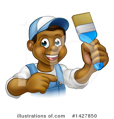 Royalty-Free (RF) Worker Clipart Illustration by AtStockIllustration - Stock Sample #1427850