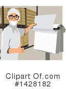 Worker Clipart #1428182 by David Rey
