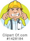 Worker Clipart #1428184 by David Rey
