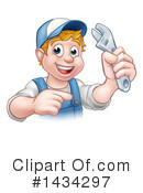 Worker Clipart #1434297 by AtStockIllustration