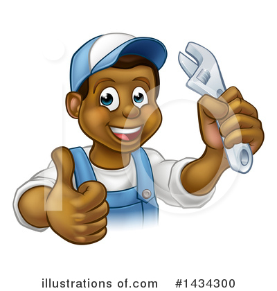 Royalty-Free (RF) Worker Clipart Illustration by AtStockIllustration - Stock Sample #1434300