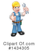 Worker Clipart #1434305 by AtStockIllustration