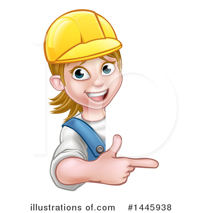 Royalty-Free (RF) Worker Clipart Illustration by AtStockIllustration - Stock Sample #1445938