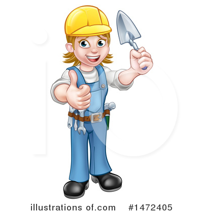 Royalty-Free (RF) Worker Clipart Illustration by AtStockIllustration - Stock Sample #1472405