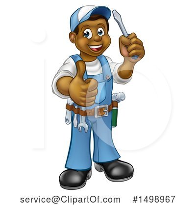 Worker Clipart #1498967 by AtStockIllustration