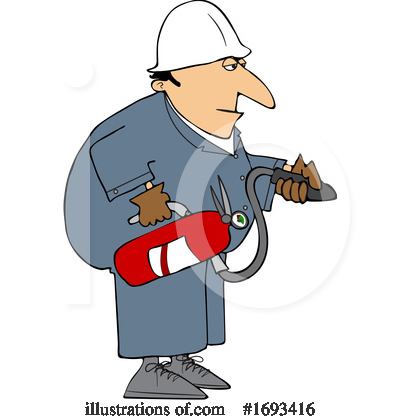 Fire Extinguisher Clipart #1693416 by djart