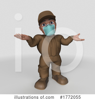 Royalty-Free (RF) Worker Clipart Illustration by KJ Pargeter - Stock Sample #1772055