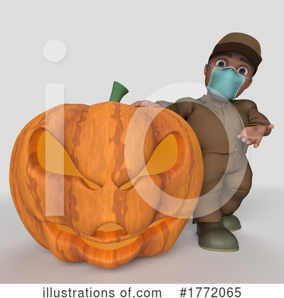 Royalty-Free (RF) Worker Clipart Illustration by KJ Pargeter - Stock Sample #1772065