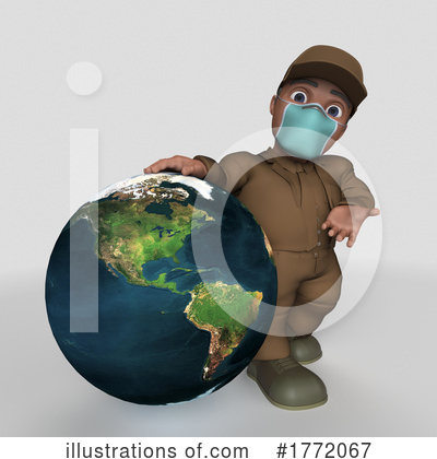 Royalty-Free (RF) Worker Clipart Illustration by KJ Pargeter - Stock Sample #1772067