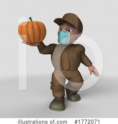 Royalty-Free (RF) Worker Clipart Illustration by KJ Pargeter - Stock Sample #1772071