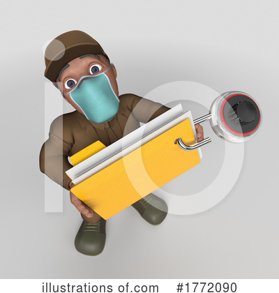 Royalty-Free (RF) Worker Clipart Illustration by KJ Pargeter - Stock Sample #1772090