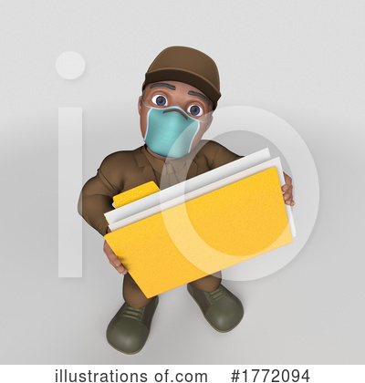 Royalty-Free (RF) Worker Clipart Illustration by KJ Pargeter - Stock Sample #1772094
