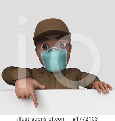 Royalty-Free (RF) Worker Clipart Illustration by KJ Pargeter - Stock Sample #1772103